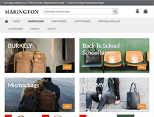 Tablet Screenshot of marington.nl